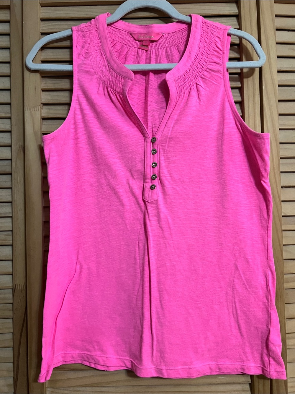 Lilly Pulitzer Essie Tank Top - Bright Pink